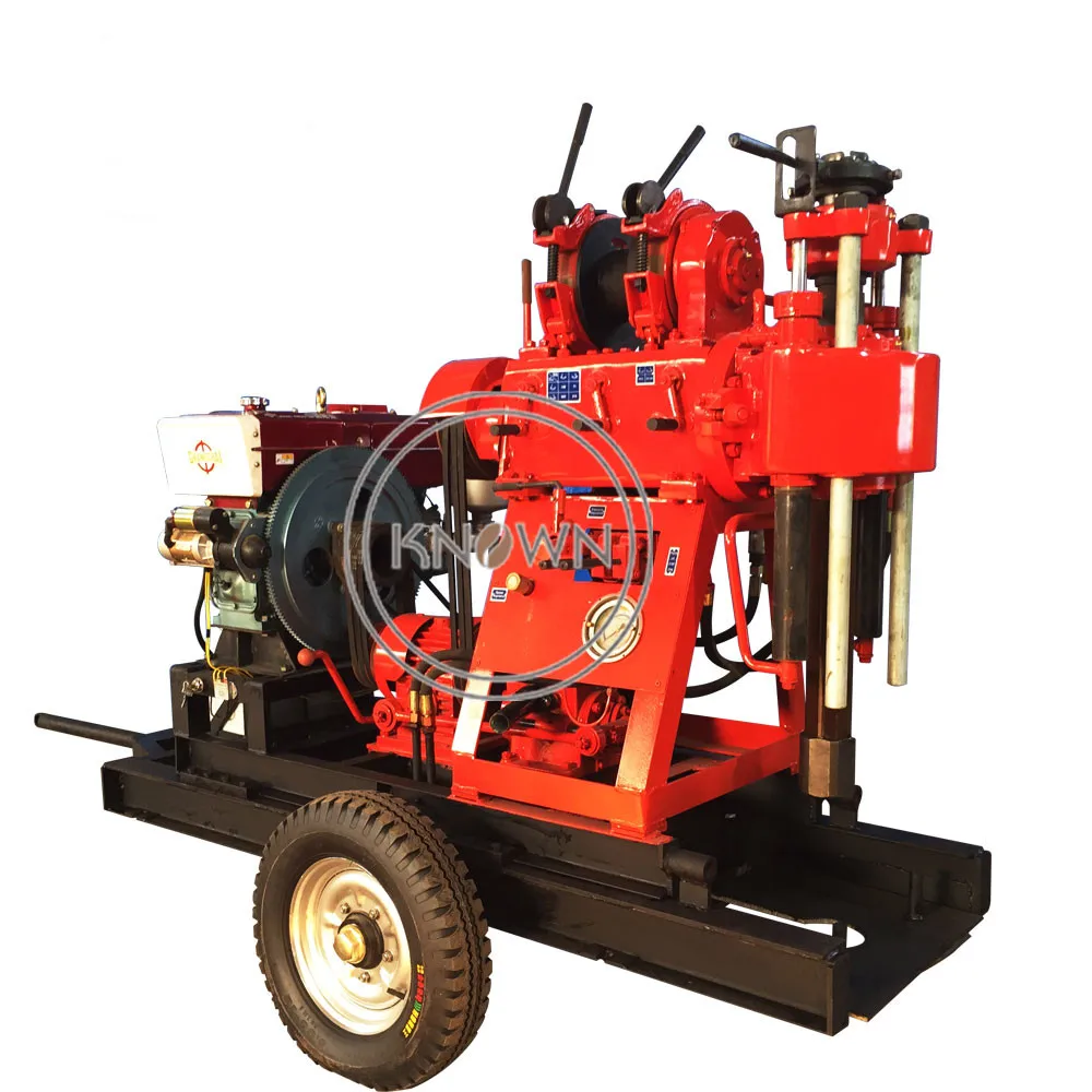 Diesel Engine Hydraulic Drilling Rig Water Well Drilling Machine With