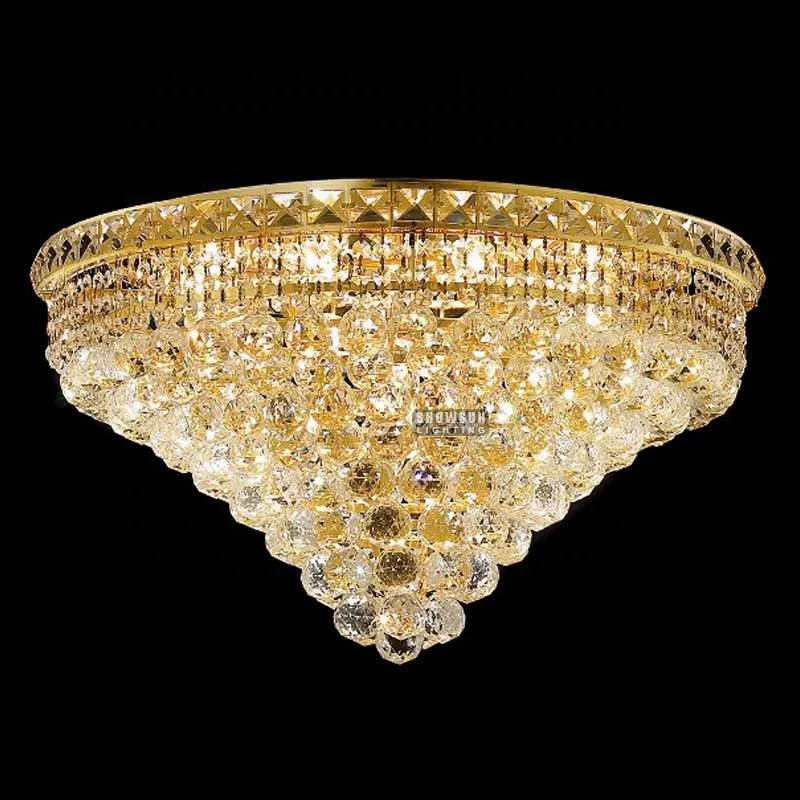 Contemporary crystal ceiling light dinning room hotel  bedroom ceiling lamp