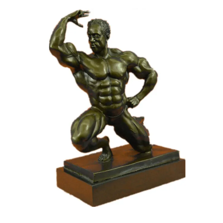 bronze trophee de bodybuilding sculpture fabricant buy sculpture de musculation statue de musculation trophee de musculation product on alibaba com