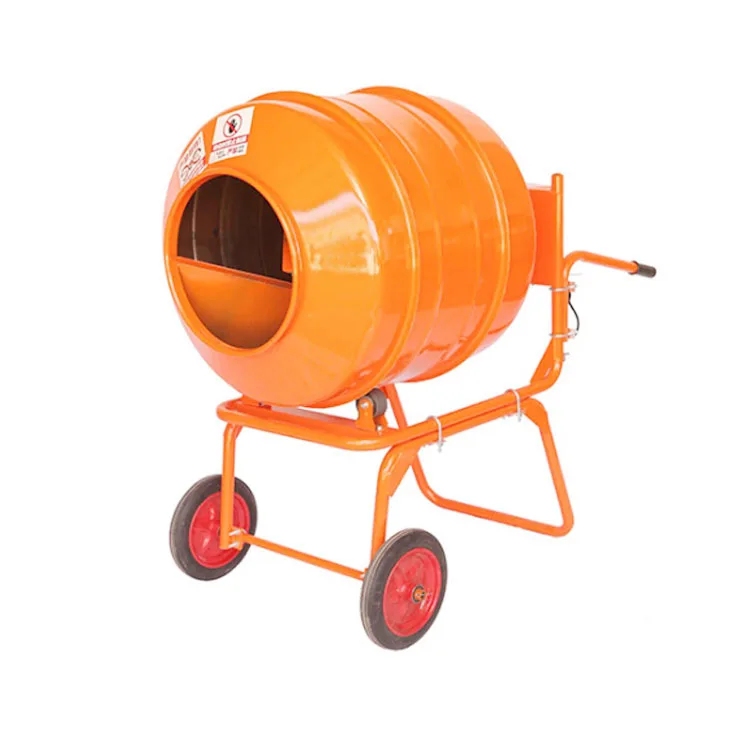 带160l 鼓的小型手动手动推水泥/沙子/混凝土搅拌机