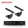 Gun microphone with OLED screen pluggable stem and pluggable stem for conference meeting system