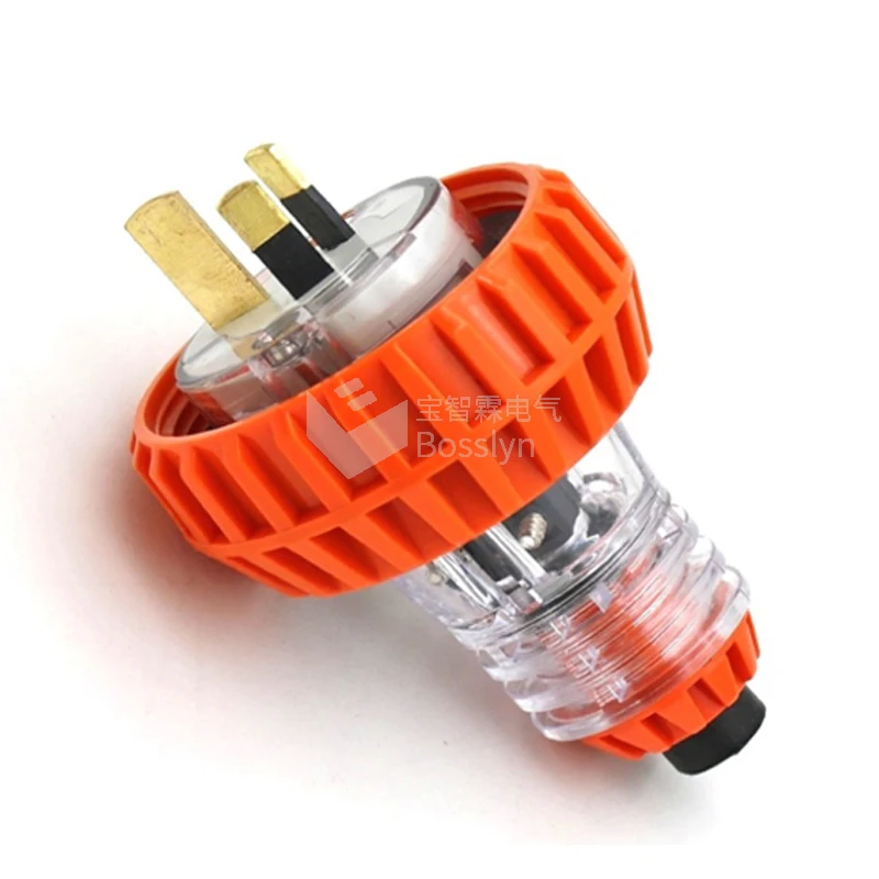 China/ Australia Power Supply IP67 Australia Standard 3P 15A Flat Pin Waterproof Industrial Plug