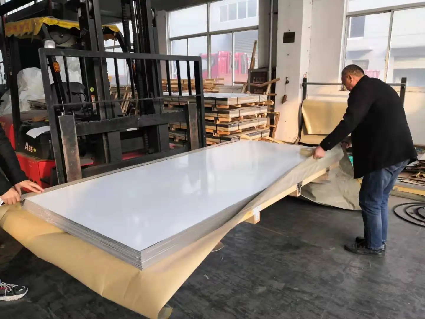 316 Stainless Steel Sheet Metal 0.8mm Thickness Gold Plated RoSH Approved