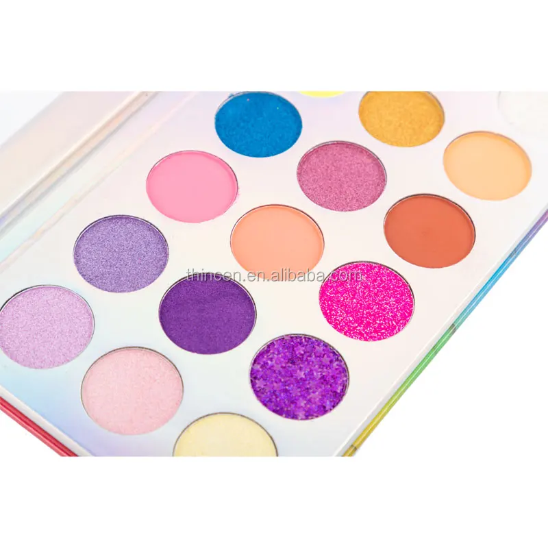 18 Color Shimmer Matte High Pigment Eyeshadow Palette Custom