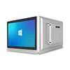 HDMII VGA DVI VESA/wall mount 21.5 inch industrial touch screen lcd monitor