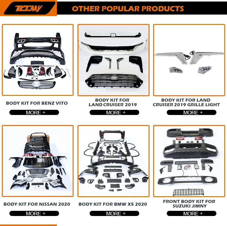 TDCMY PP Material Body Kit Front Car Bumper Body Kit for Suzuki Jimny Auto Parts factory