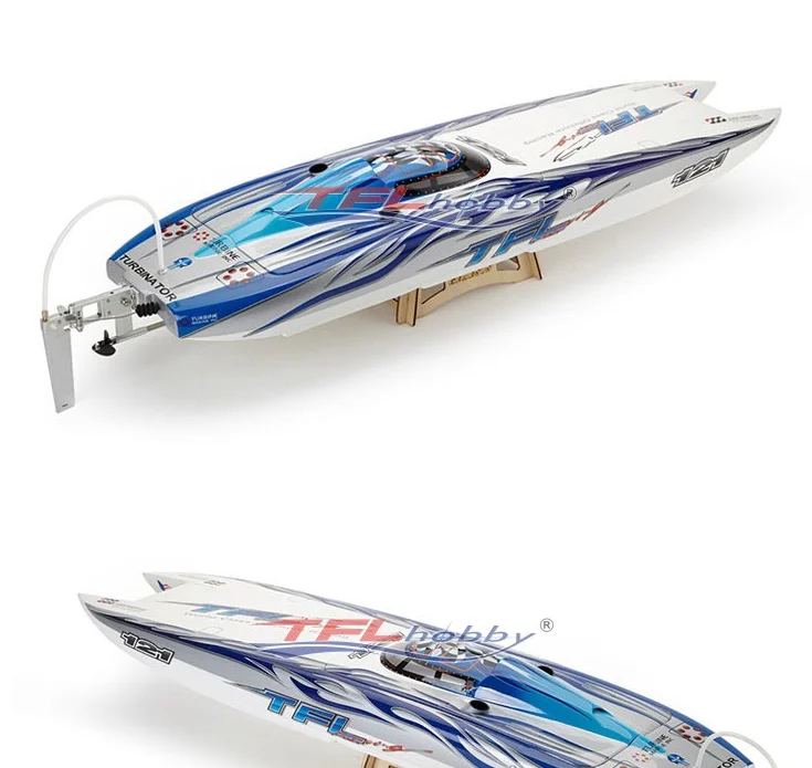 Genesis900 rc hobby blue and white color Wholesales TFL Catamaran Single or Double Motor CAT Genesis Brushless Electric RC Boat