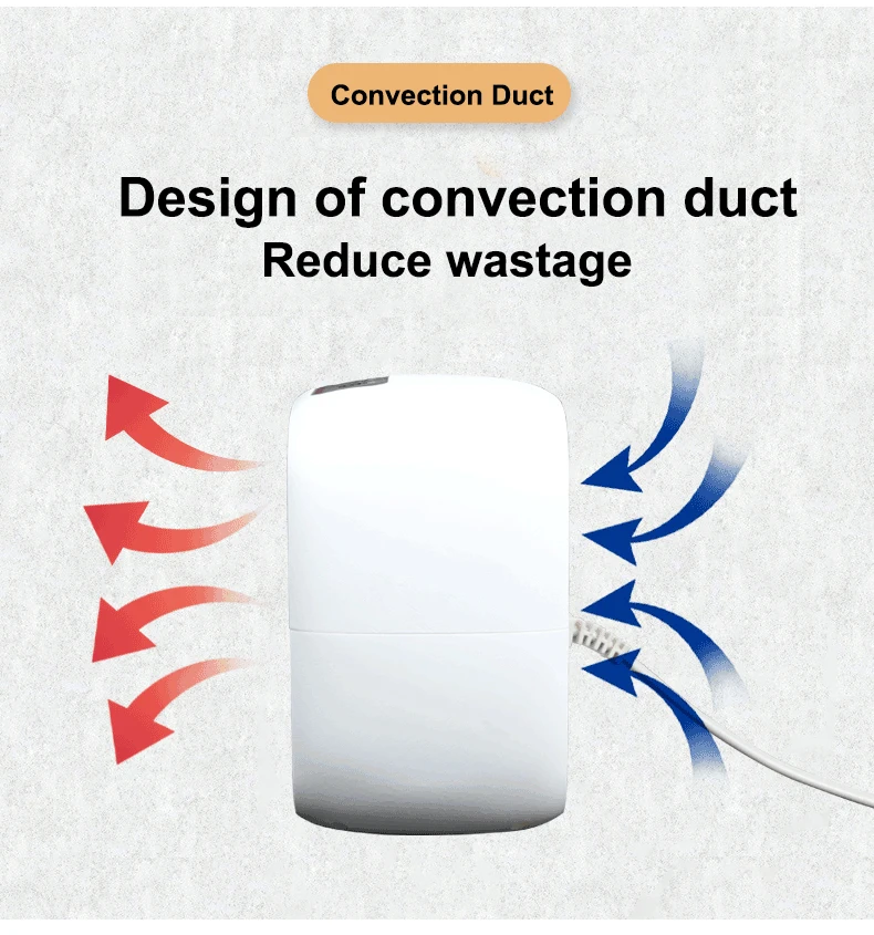 Warm Winter Gift Mini Heater Fan Home Mini Heater Fan 500W Mini Heater Fan