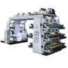 High Speed PVC UV Stack Foil BOPP PE Label Paper Cup Plastic Film Bag 2 6 8 4 Colour Flexographic Flexo Printing Machine Price