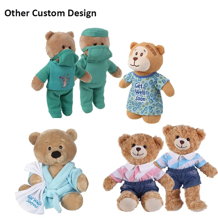 custom logo teddy bear