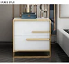 Popular Modern Design Wooden Luxury Style Nightstand Bedside Table with Drawer