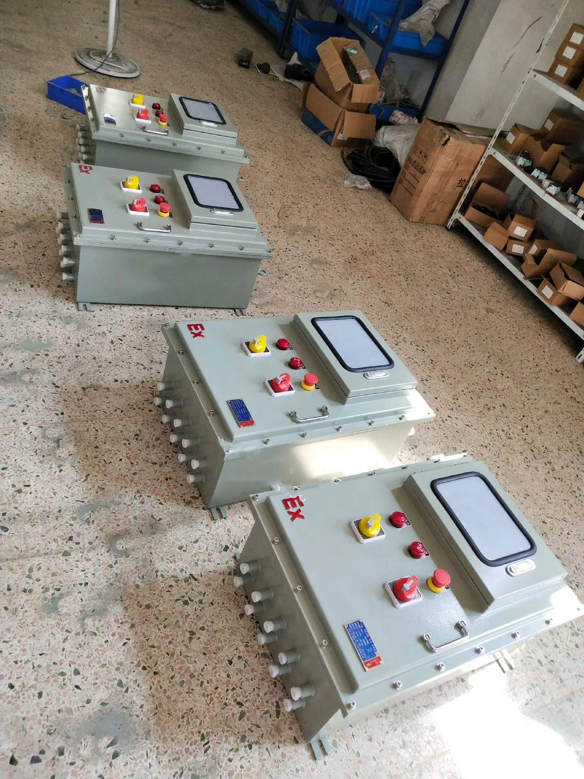 Touch screen explosion-proof box 400*500 Touch screen explosion-proof box Explosion-proof box with touch screen