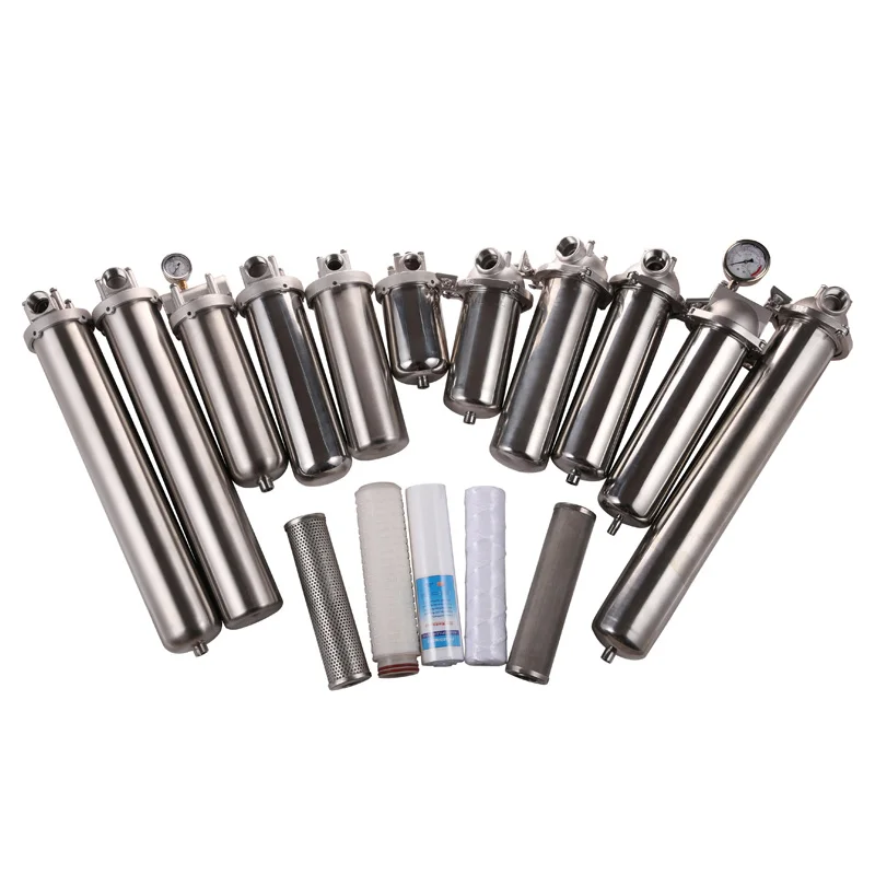 5 Inch Filter Vessel Stailess Steel With 30 Mesh Stainless Steel Cabin