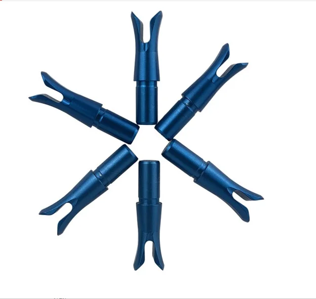 Alibow Aluminum Speed Nocks With 0.244" Internal Diameter For Carbon Arrows Archery Arrow Nock