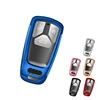 TPU Car Key Cover Case For Audi A4 A5 S4 S5 B9 8W Q7 4M Q5 TT TTS RS Coupe Roadster 2017 2018 Smart Remote Fob Key Case Shell