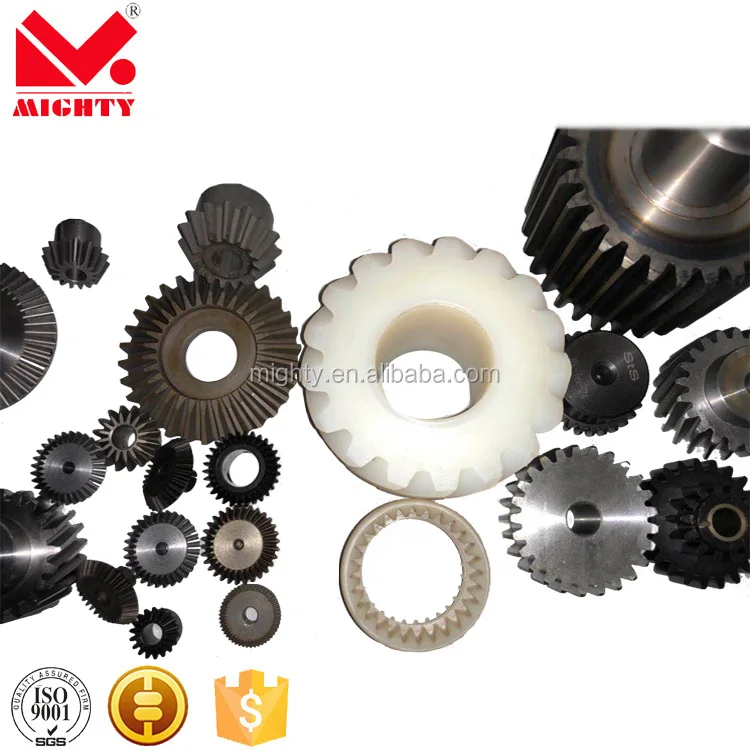Fielect 50pcs 8 Teeth Plastic White Gears Model 082A Reduction Gear Plastic Worm Gears for RC Car Robot 