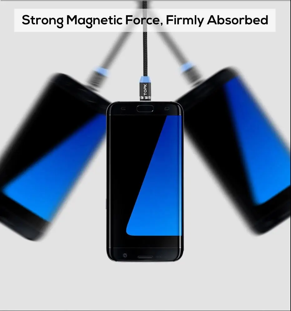 low price data cable with magnet magnetic usb charger cord sync 2m data cable - ANKUX.COM