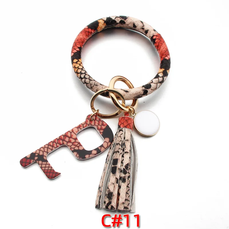 New Fashion Custom Design Bracelet Key Ring With Door Opener Women