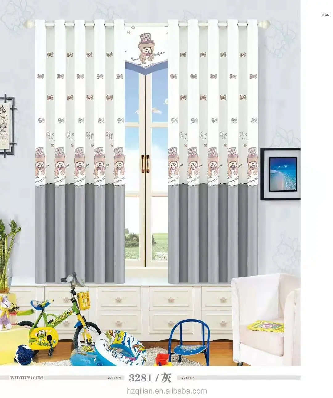 Venta Al Por Mayor Listo Ventana Apagón De Impresión Corta Ventana