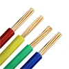 low price ZR BV 10mm 16mm 25mm2 16mm2 10mm2 10 16 25 sq mm copper single core PVC insulated wire electric cable for house wiring
