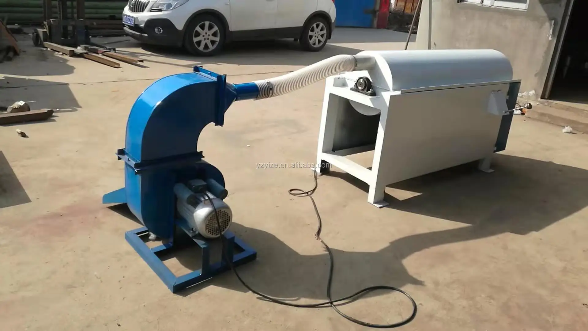 Automatic Cotton Waste Recycling Filling Pillow Stuffing Machine Cotton