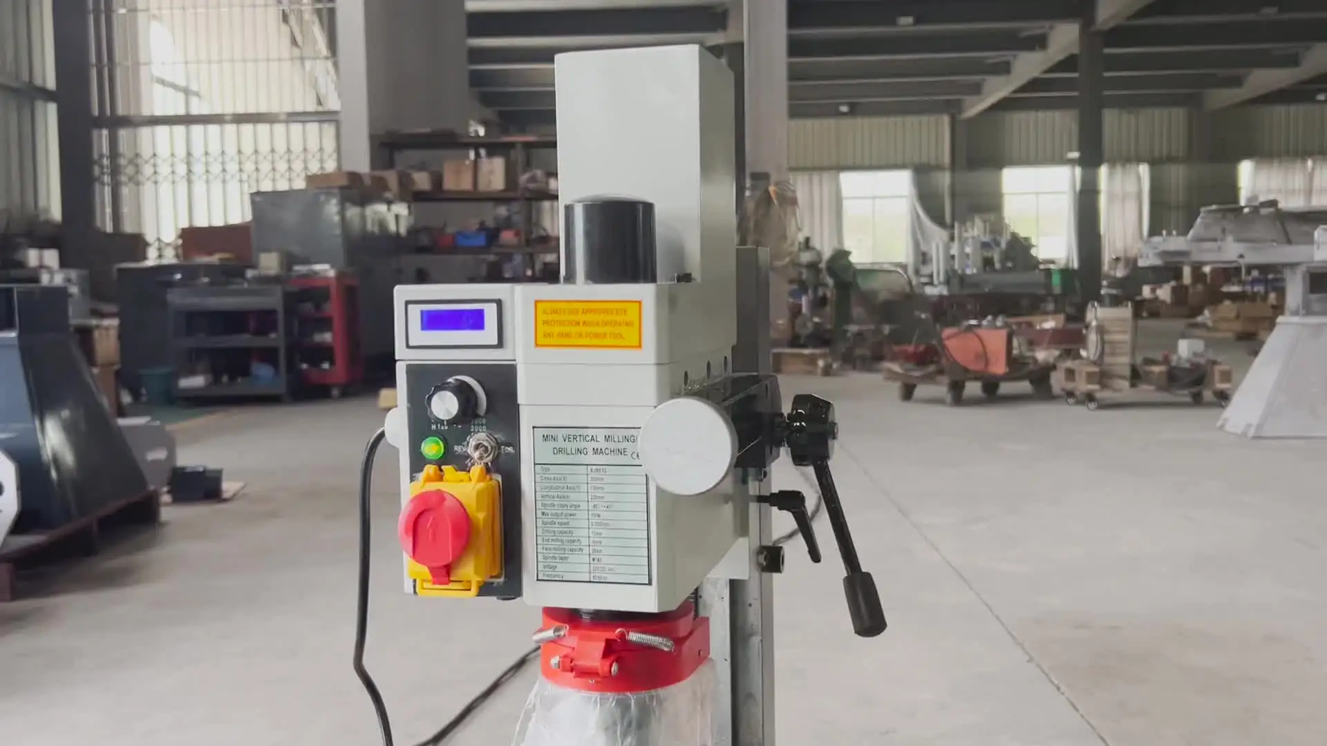 Mini Variable Speed Milling Machine - XJ9512 by NEW DARGON