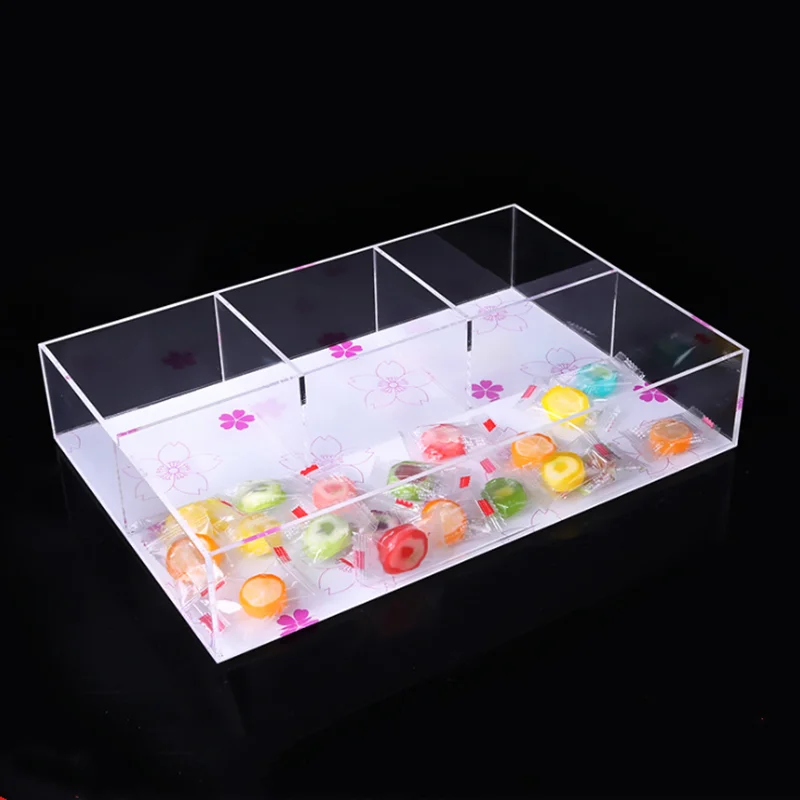 Clear Acrylic Cosmetic Organiser Home Office Drawer Dividers Premium