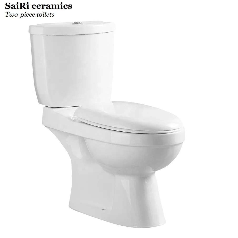 Cheap Africa P Trap Twyford Two Piece Toilet Basin Set Chaozhou Sanitary Ware Factory Low Price 1868