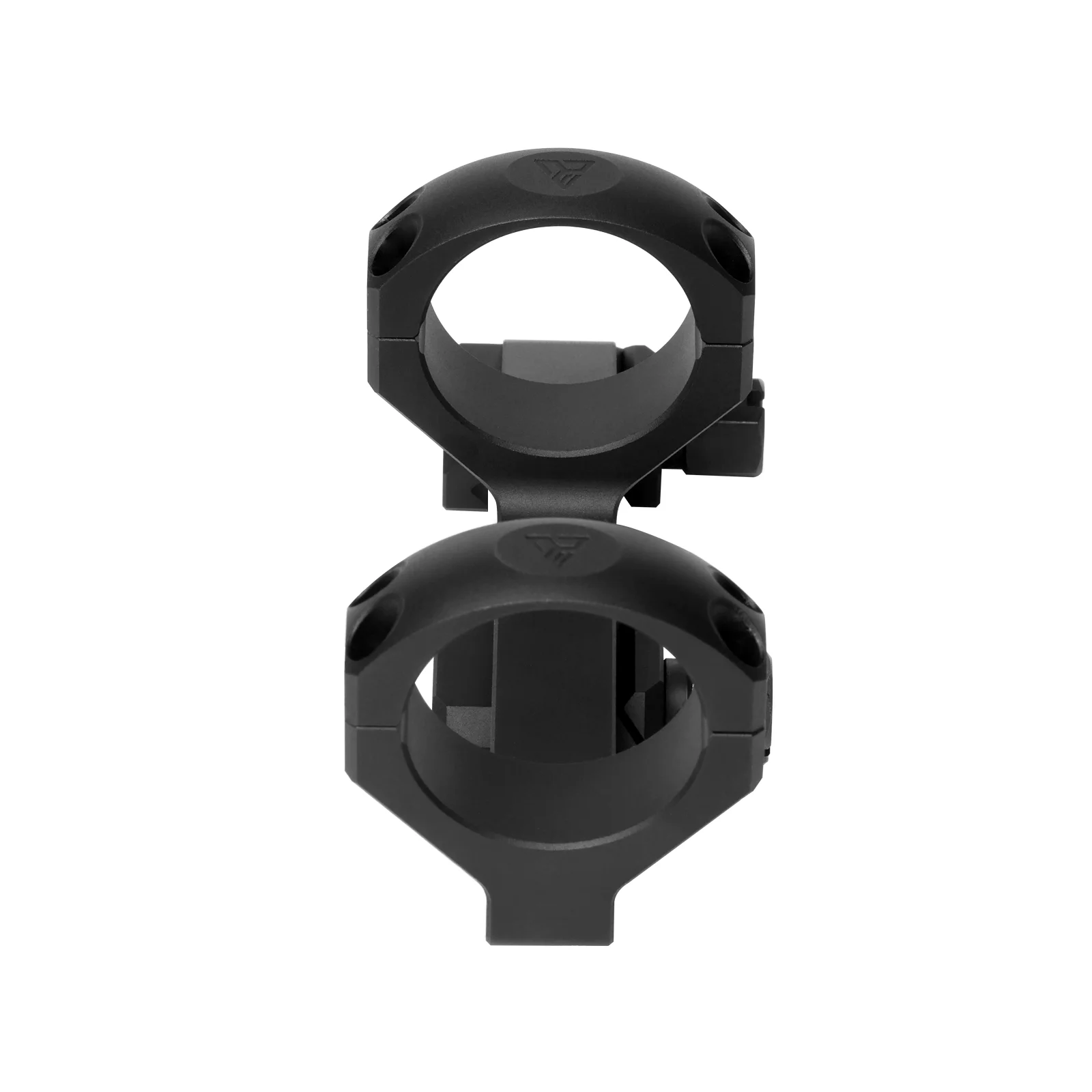 Red Scope Rings Red Win Tangent 34mm Scope Mount Rings 1.51 Height Precision CNC ...
