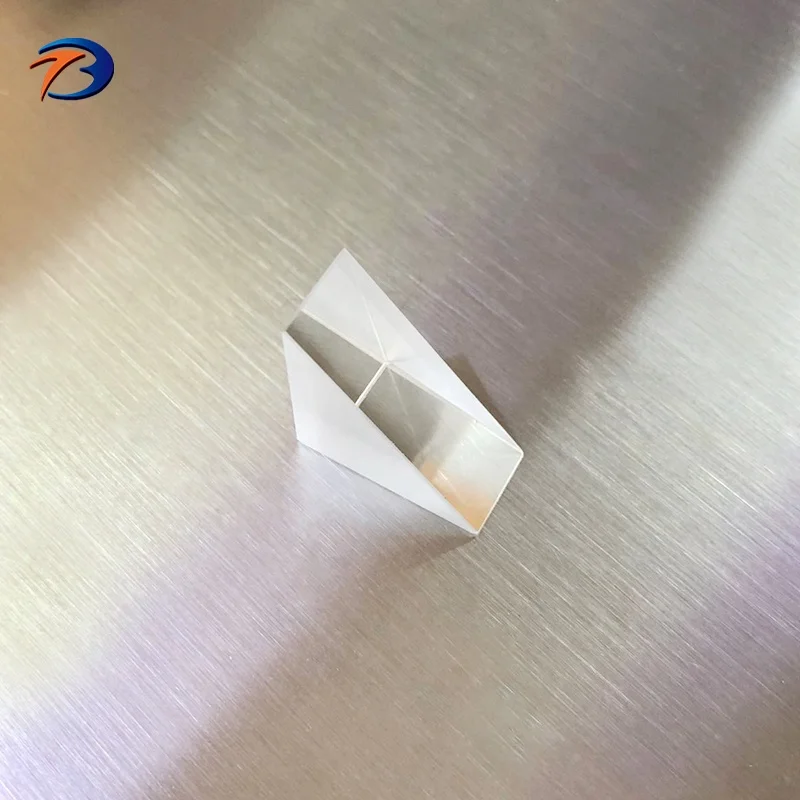 Belay glass prism triangular optical BK7/K9 glass right angle prism in stock