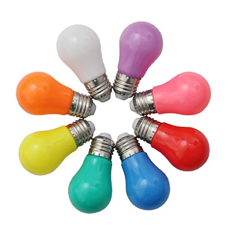 Gold supplier Colorful bulb 2700k - 10000k E27 E26 LED bulbs for night and festival decoration