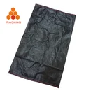 Custom printing black color empty pp woven industrial sack for garbage