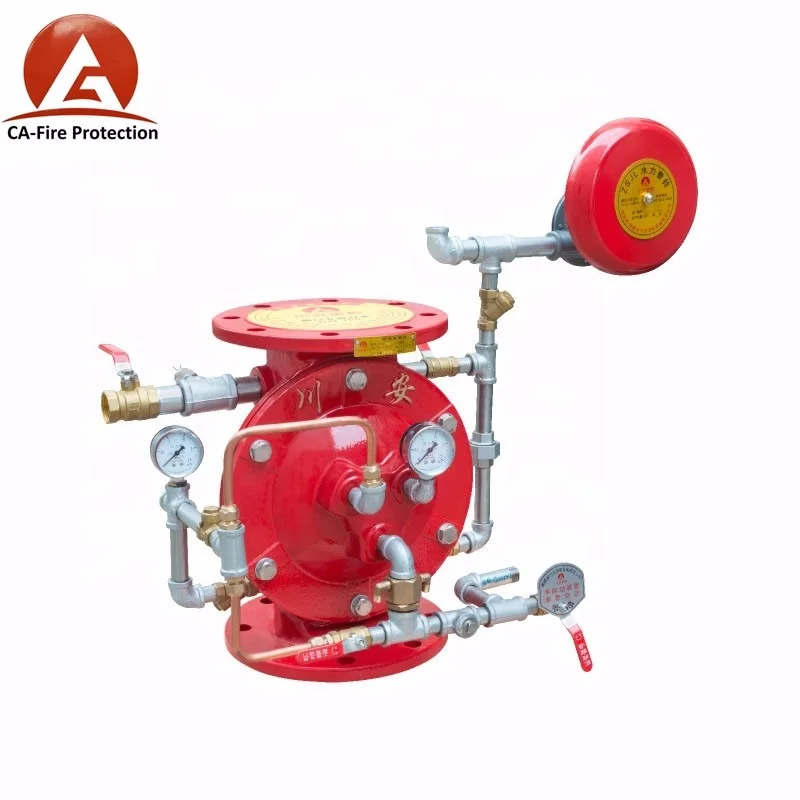 CA-Fire protection automactic rain deluge water fire alarm valve