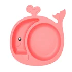 Wholesale Baby Suction Toddler Divider Children'S Silicone Dinner Plate