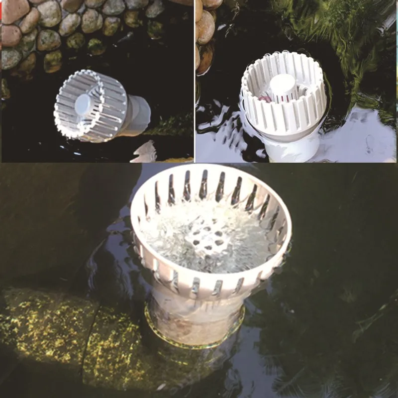 Rselectrical Fish Pond Filter Drain Control Skimmer To Prevent