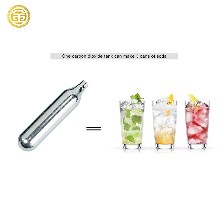 4 Stück Sodalivery CO2-Zylinder 425g/60l – Kohlensäure