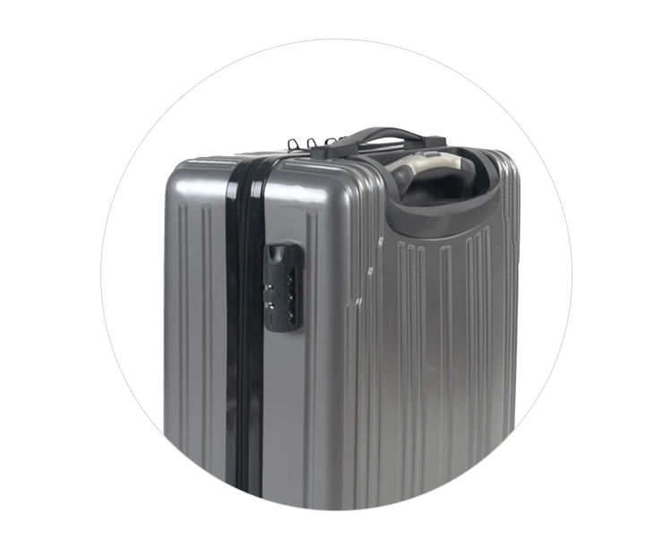 Free Sample Plastic Wholesale Cheap Air Express Carry Print Hardcase Luggage Sets On Luggage Set ...