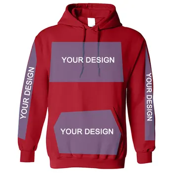 100 polyester pullover hoodie