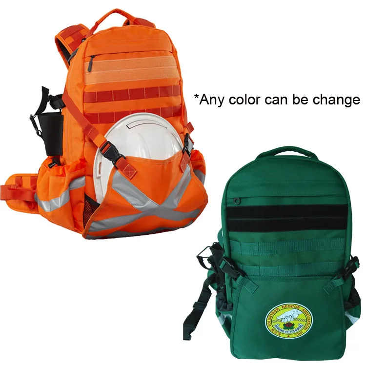 32l Heavy Duty High Visibility Firefighter Backpack With Reflective ...