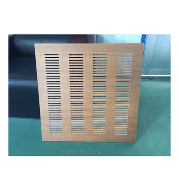 Wholesale Rectangle Suspended Perforated Wooden Gypsum