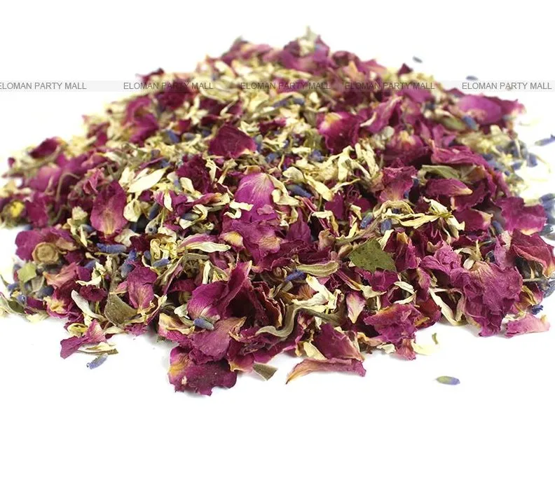 Natural Wedding Confetti Dried Flower Petals Biodegradable Rose Petal