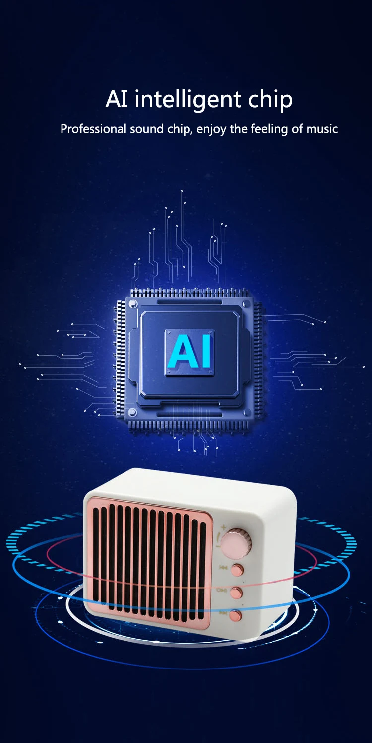 Travel Case Packed Portable bluetooths speakers mini bluetooths speaker wireless rechargeable for Home, Outdoors, Shower - ANKUX.COM
