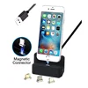 Wings 3 in 1 Magnetic charging stand , Fast Multi Desktop Usb Phone Holder , Mobile Cell Phone Dock Charger Station