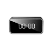 Fully Functional Alarm Clock WIFI Wireless Hidden Camera, No Pinhole Night Vision Long Time Recording Camera Mini Spy