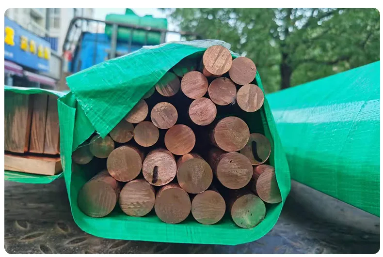 T2 Red Copper Rod Large Diameter 20-50mm Pure Copper Mold Electrode Zero Cut C1100 Specification Metal & Metal Products