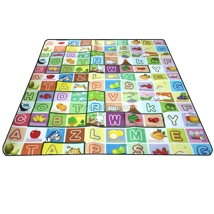 Non Toxic Foam Baby Play Mat EPE Portable Waterproof PE Baby Care Foam Play Mat manufacture