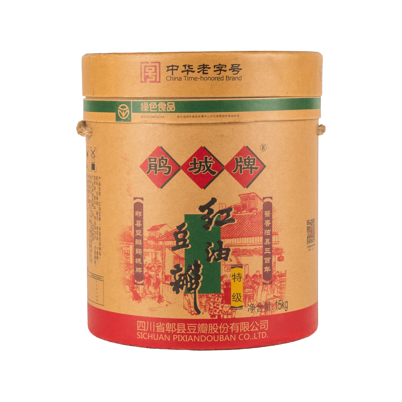 Factory Price 15kg Sauteed Pixian Bean Paste Famous Senior Red Oil ...