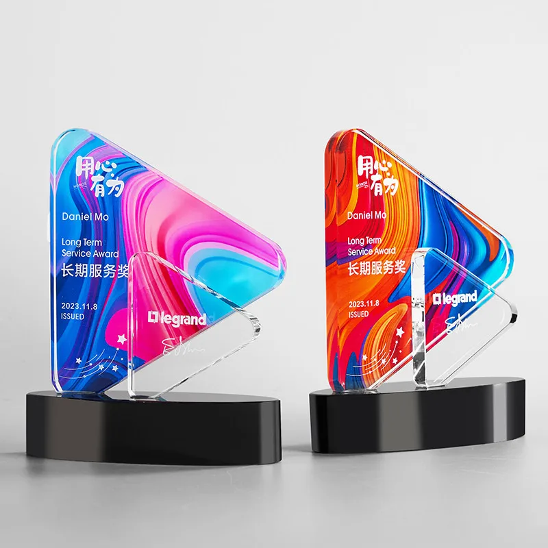 New style colorful  champion league cup trophy for graduation factory