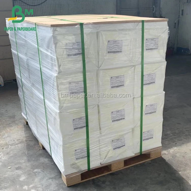 300gsm Compostable Poly Coated White Cardboard Paper For Soup Bowls 0