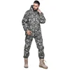 HBSP09 Shark skin wind proof jacket and pants inside liner fleece warm and light weight comfortable